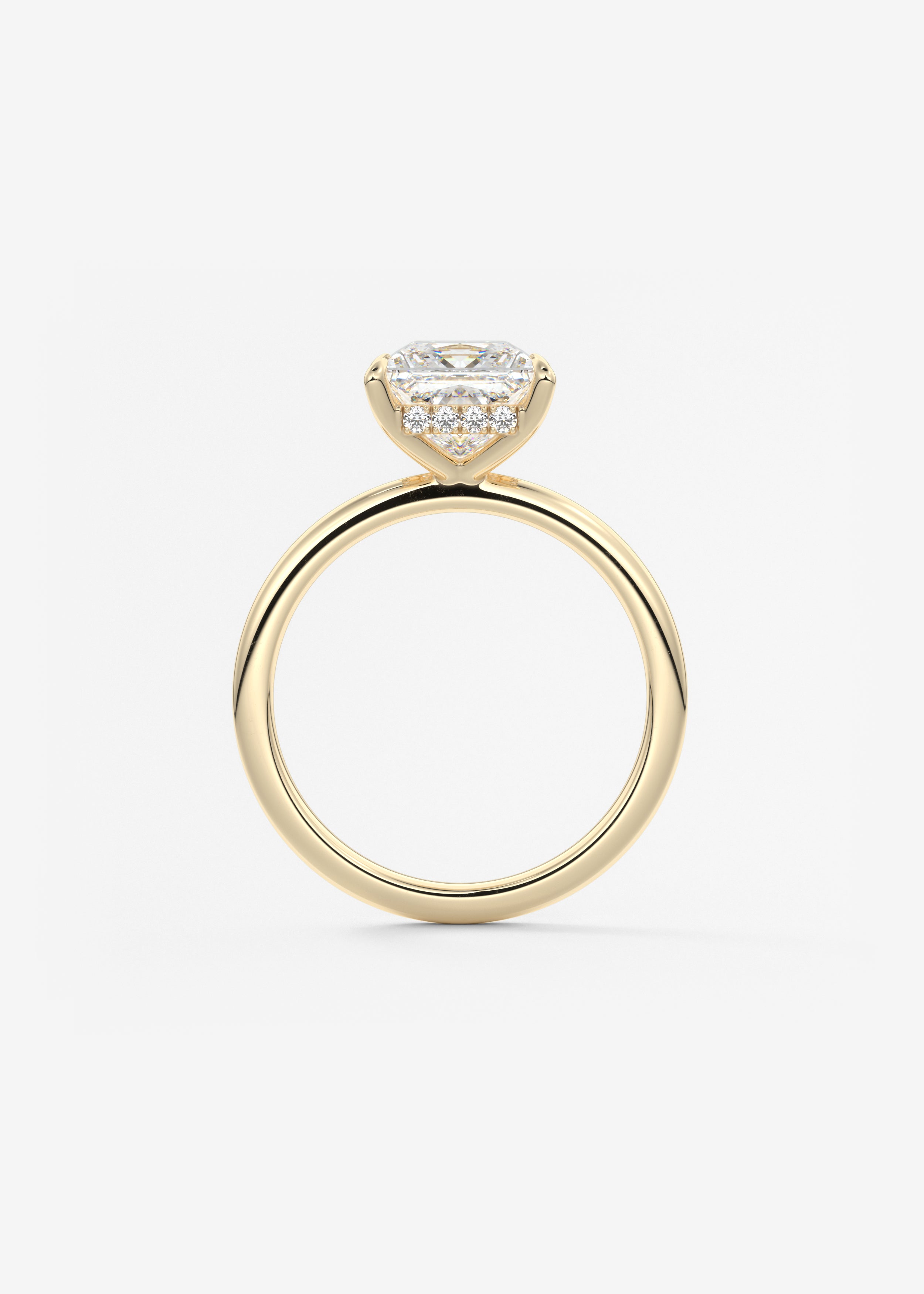 Hidden Halo  engagement hover view