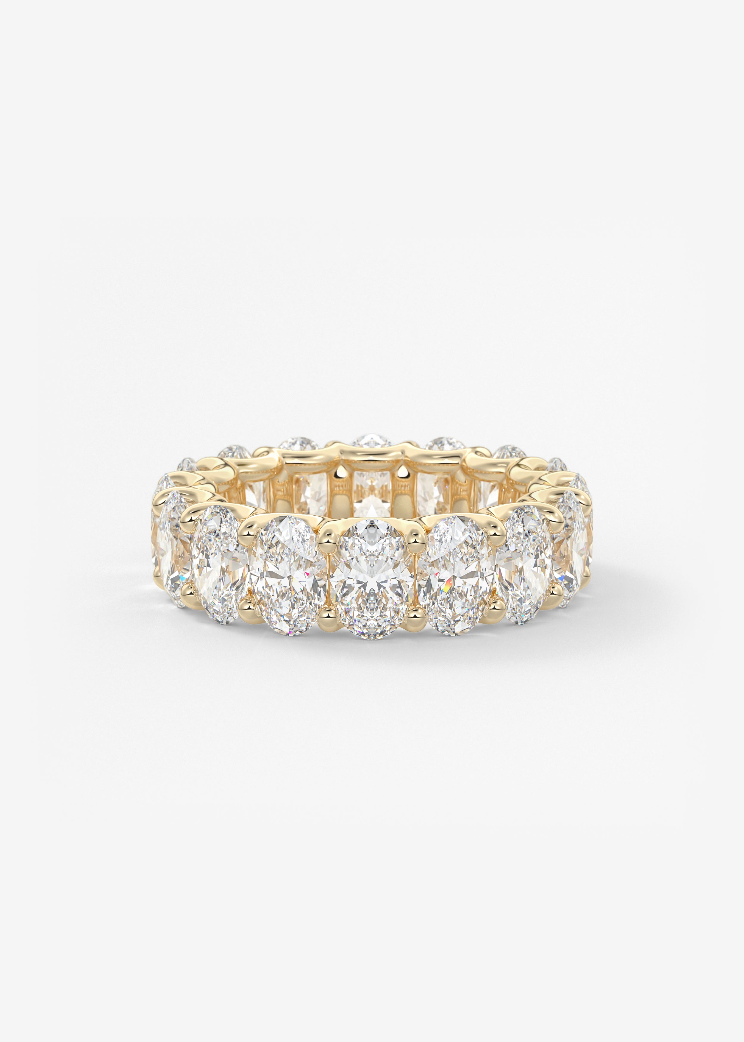 The Oval Scallop 6.3mm wedding view 1