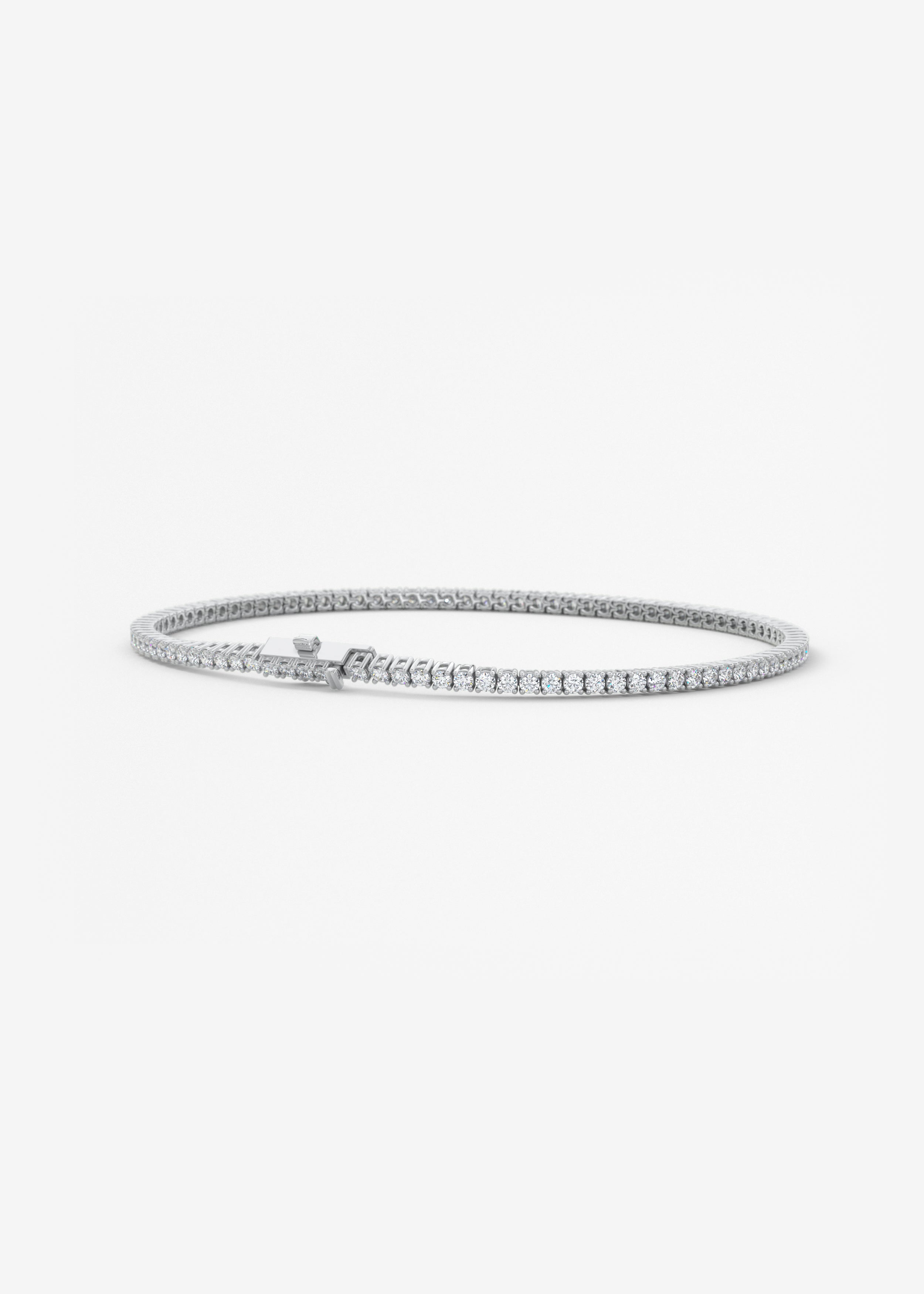 The Round OG 1 Carat bracelet hover view