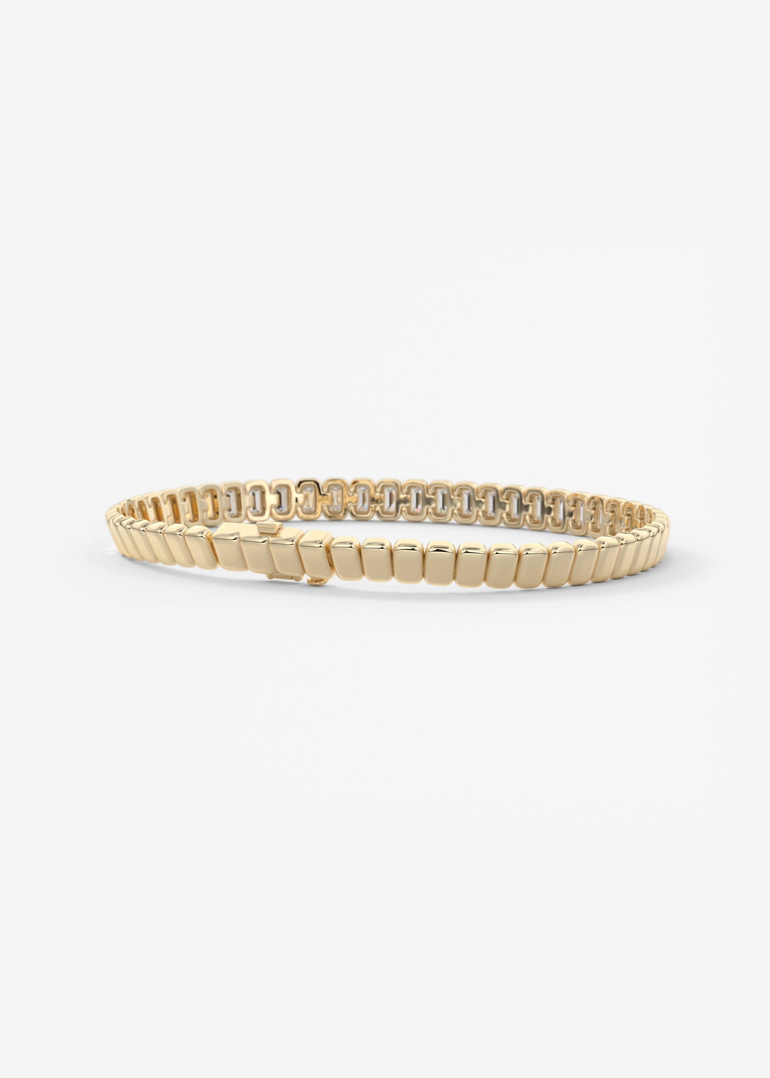 The Half Briquette 1 Carat bracelet hover view