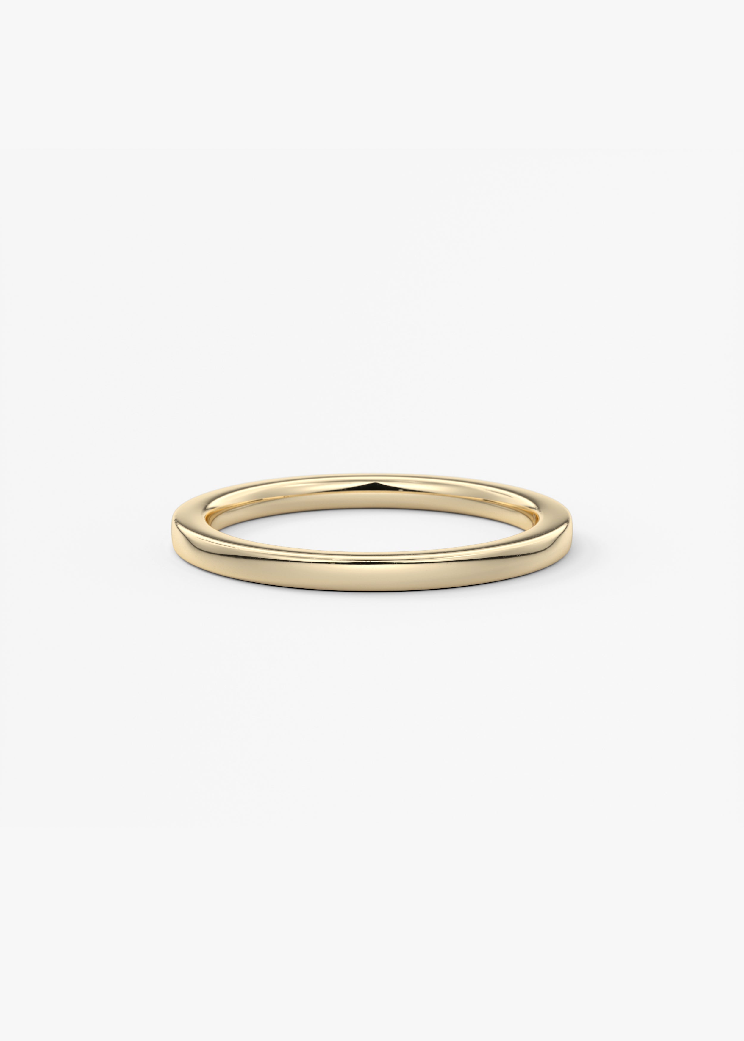 The Square Band 1.5mm wedding view 1