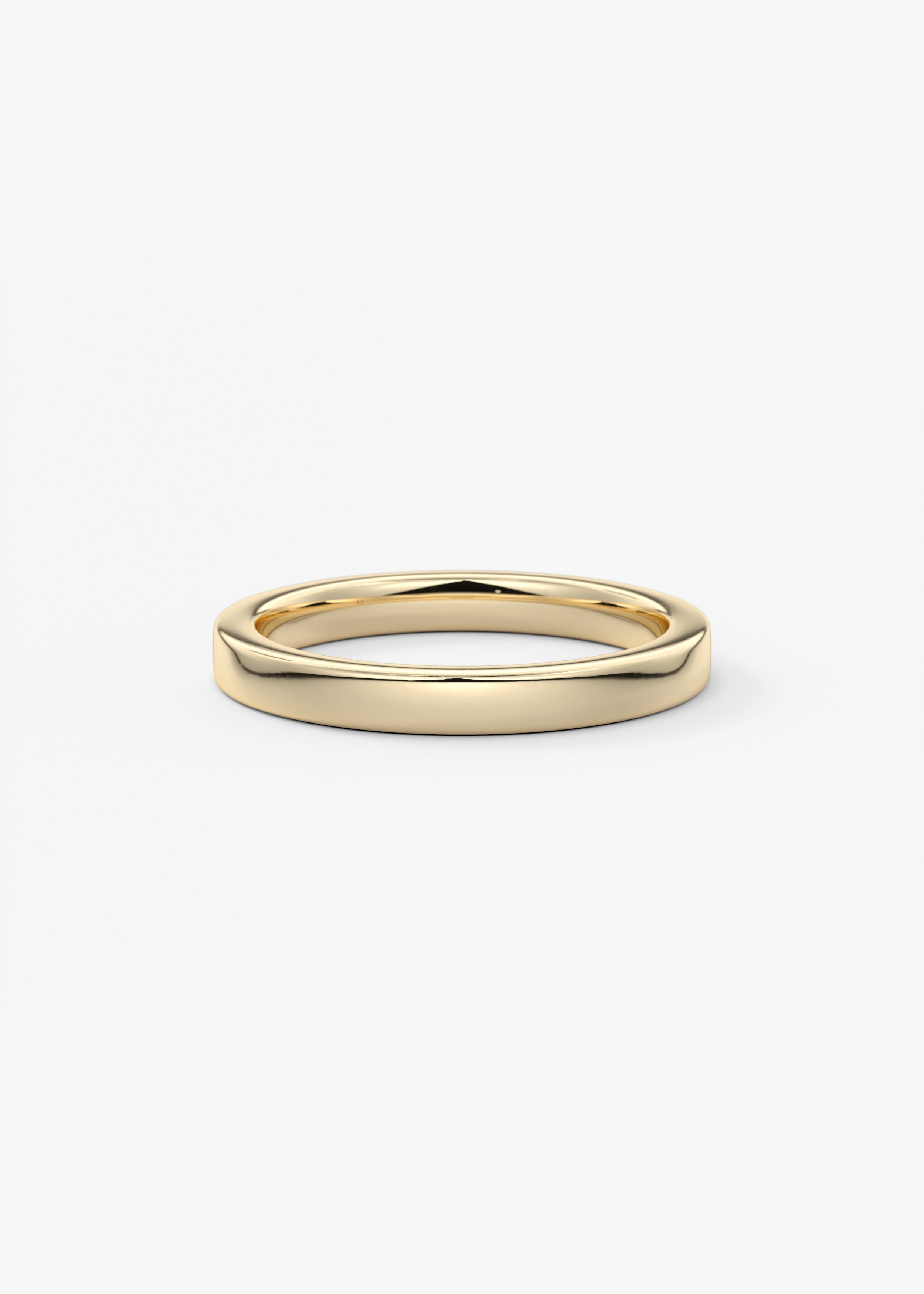 The Square Band 2.3mm wedding view 1