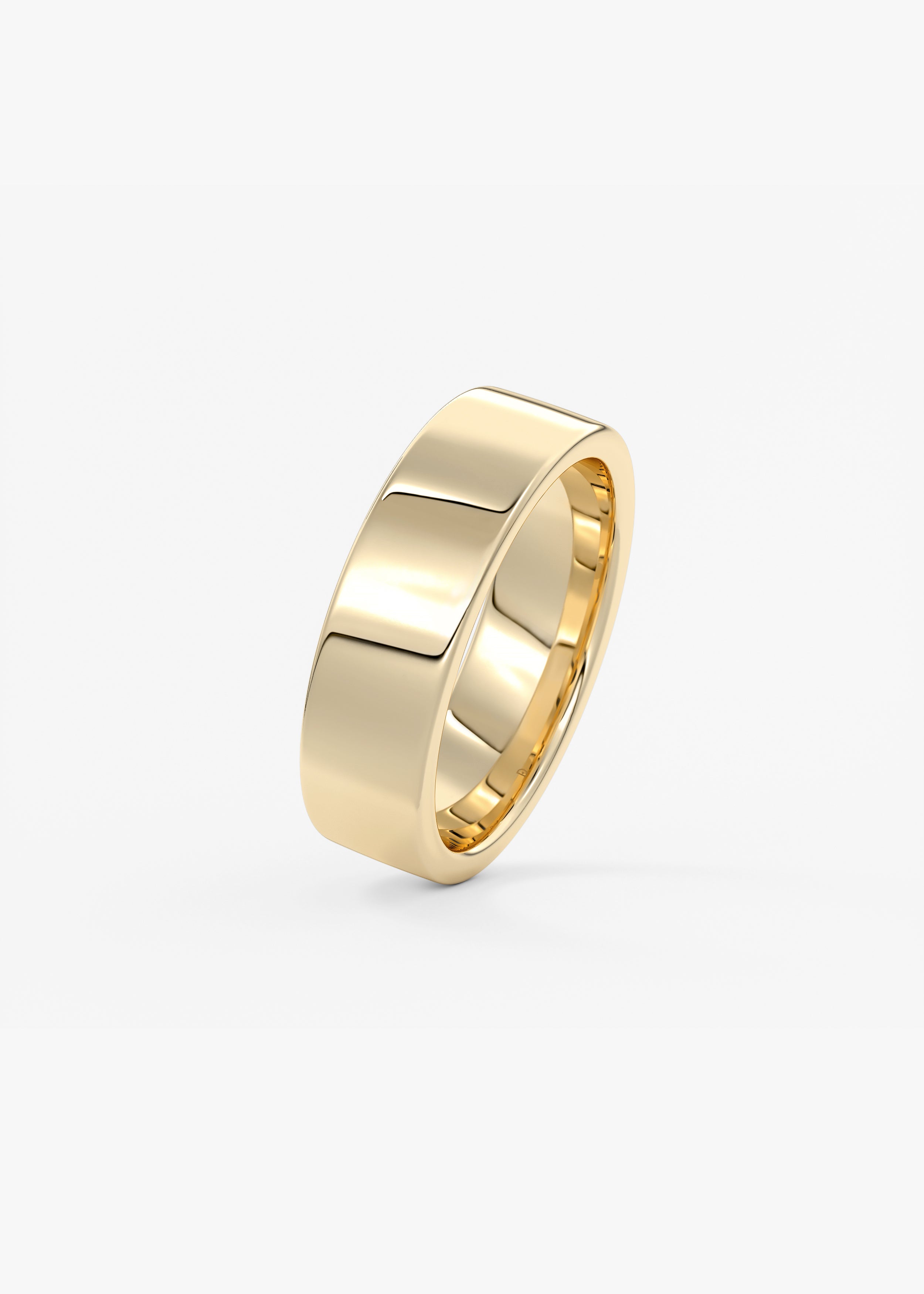 The Flat Band 5.5mm wedding hover view