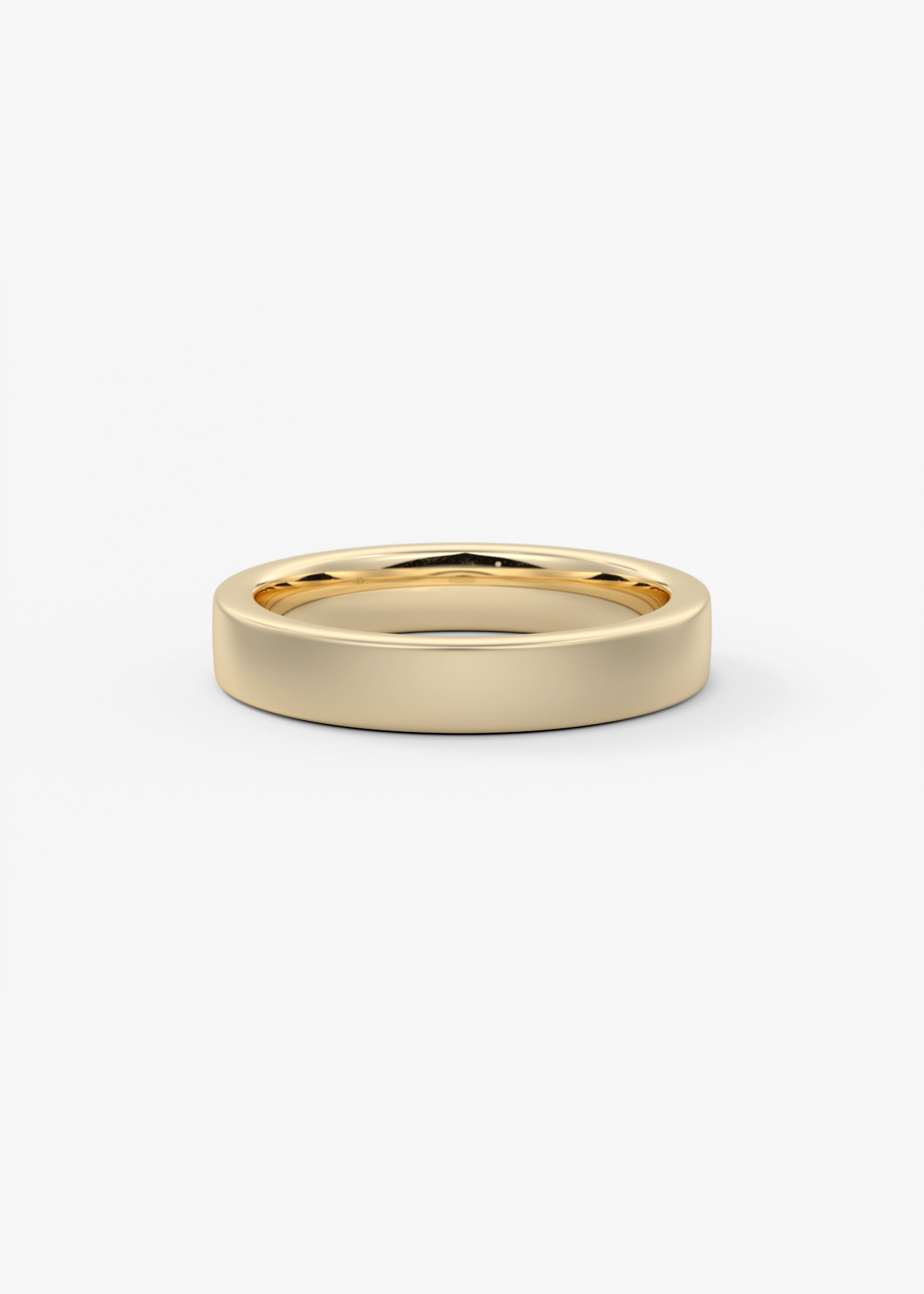 The Square Matte Band 3.5mm wedding view 1