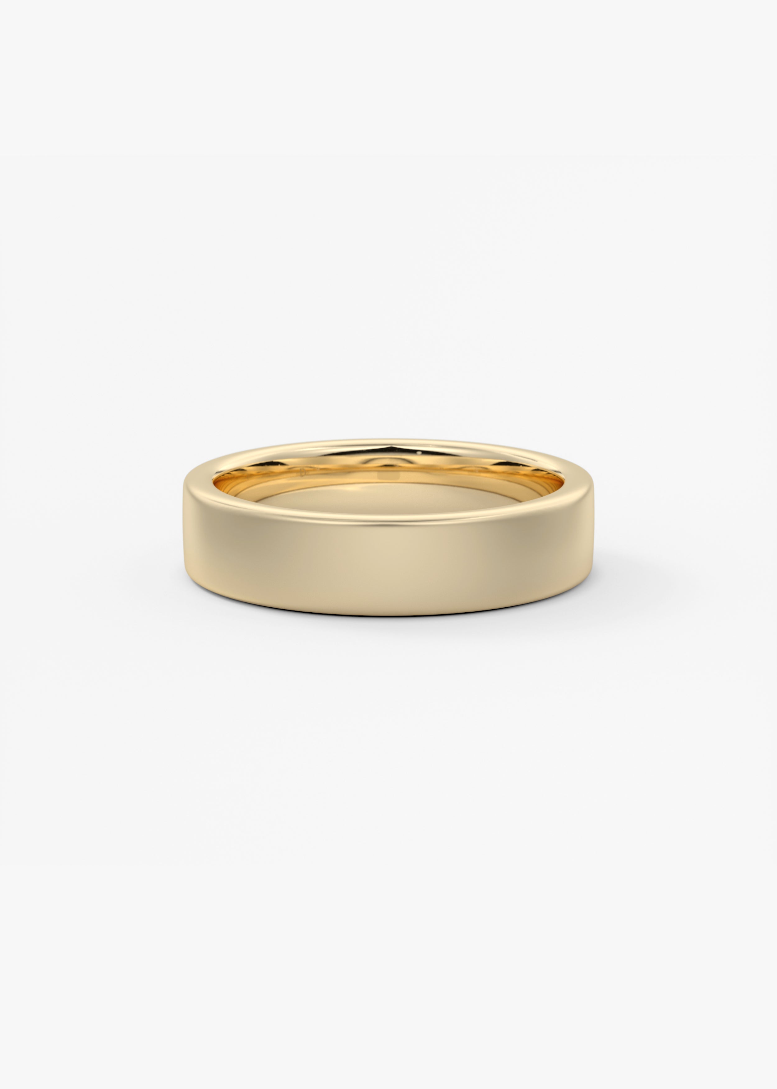The Flat Matte Band 4.5mm wedding view 1