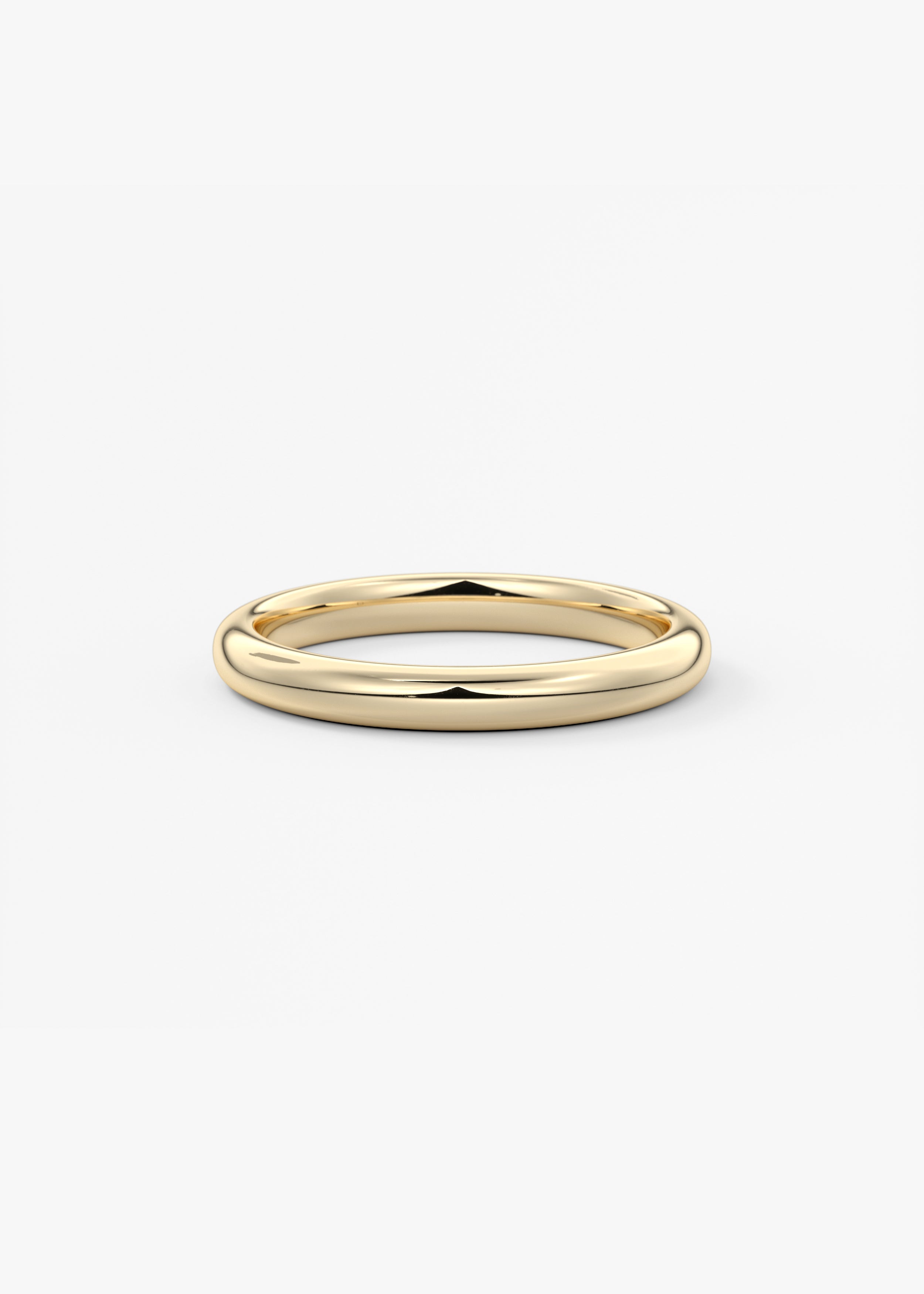 The Round Band 2.3mm wedding view 1