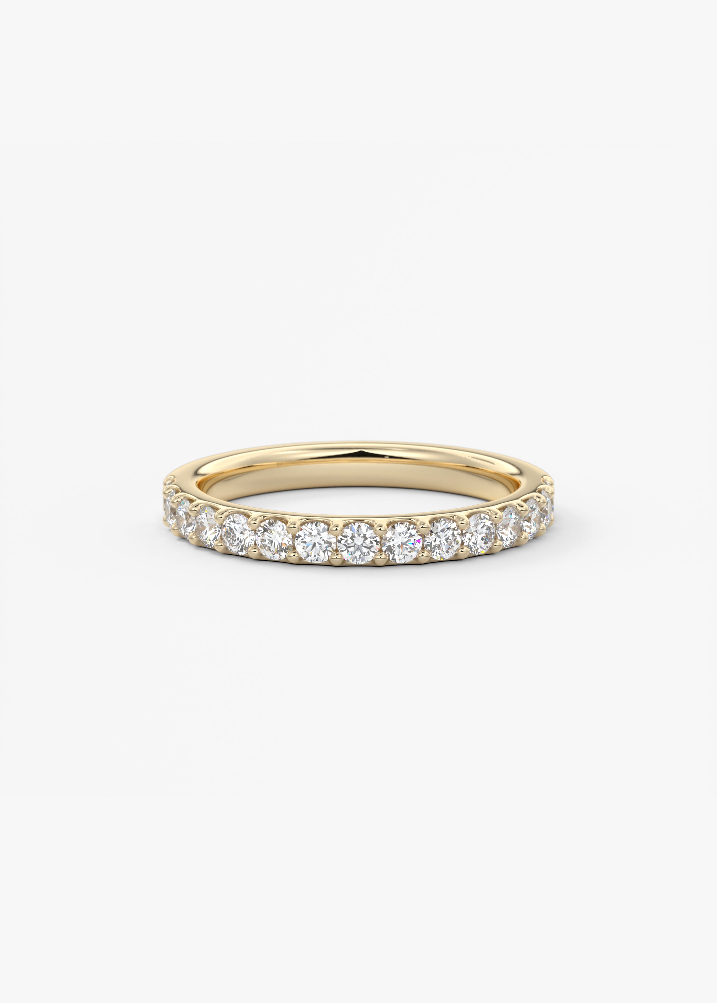 The Classic Half Eternity 2.3mm wedding view 1