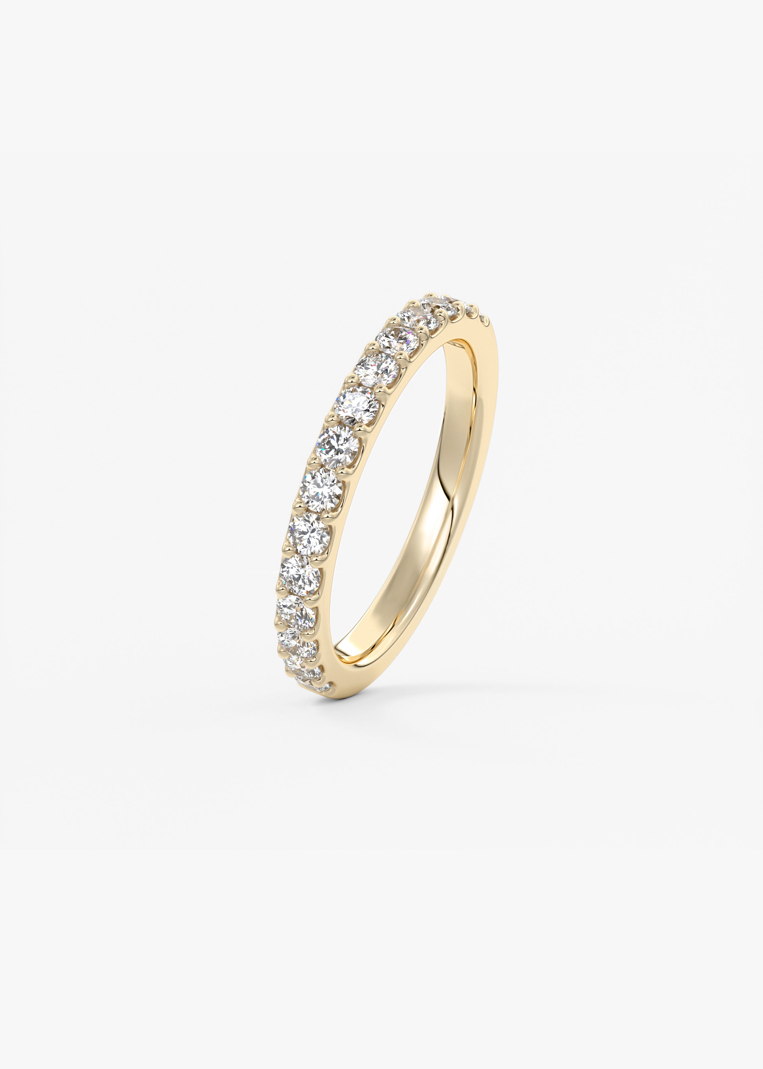 The Classic Half Eternity 2.3mm wedding hover view