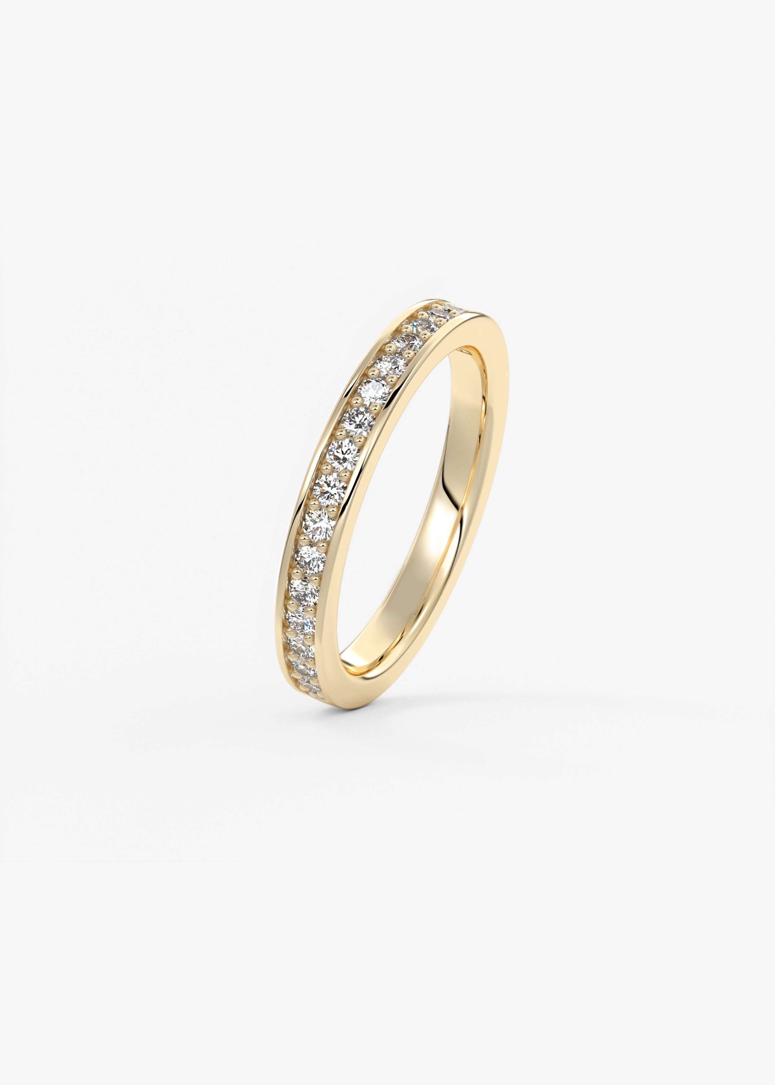 The Heirloom Half Eternity 2.3mm wedding hover view
