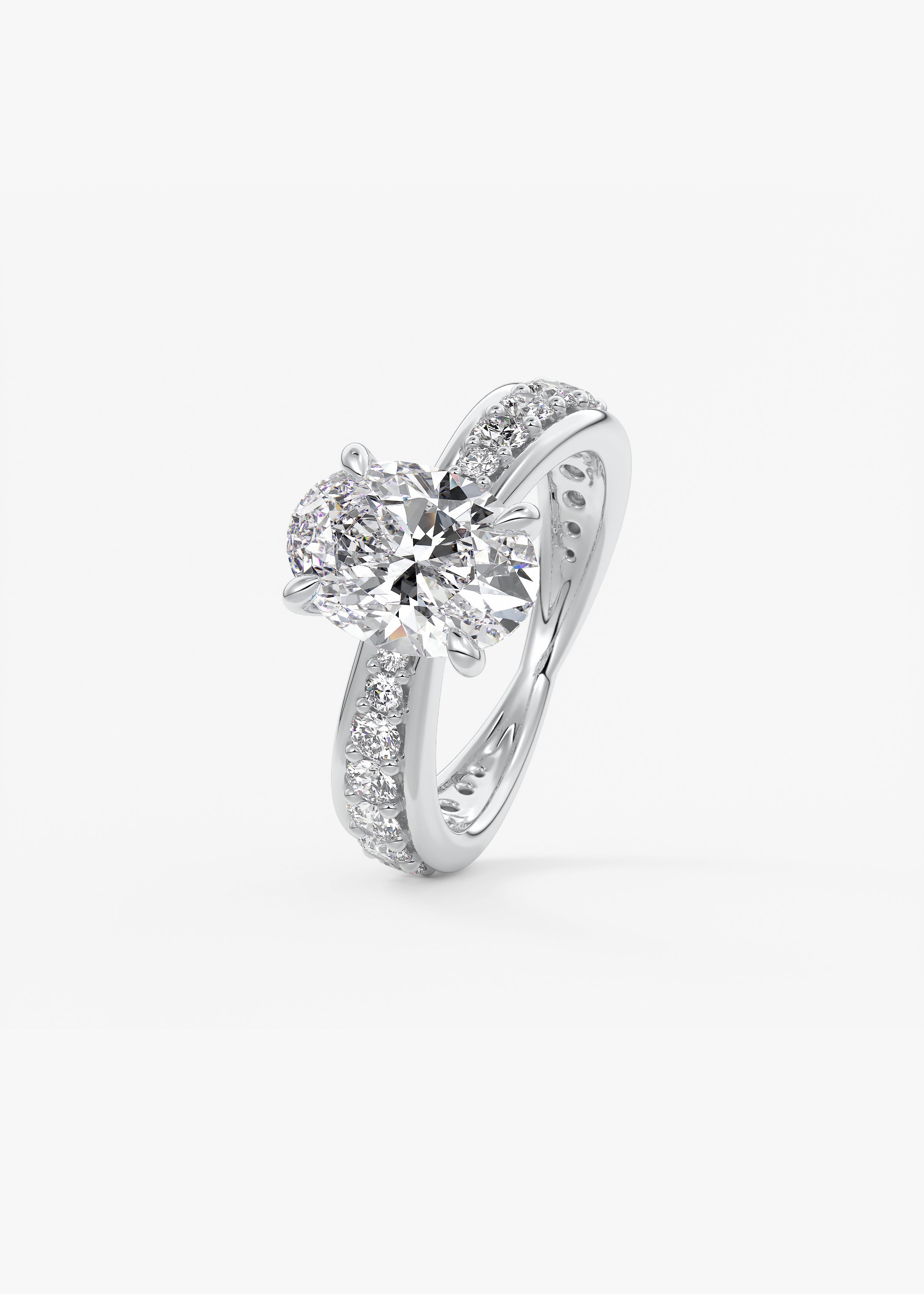 The Hourglass engagement hover view
