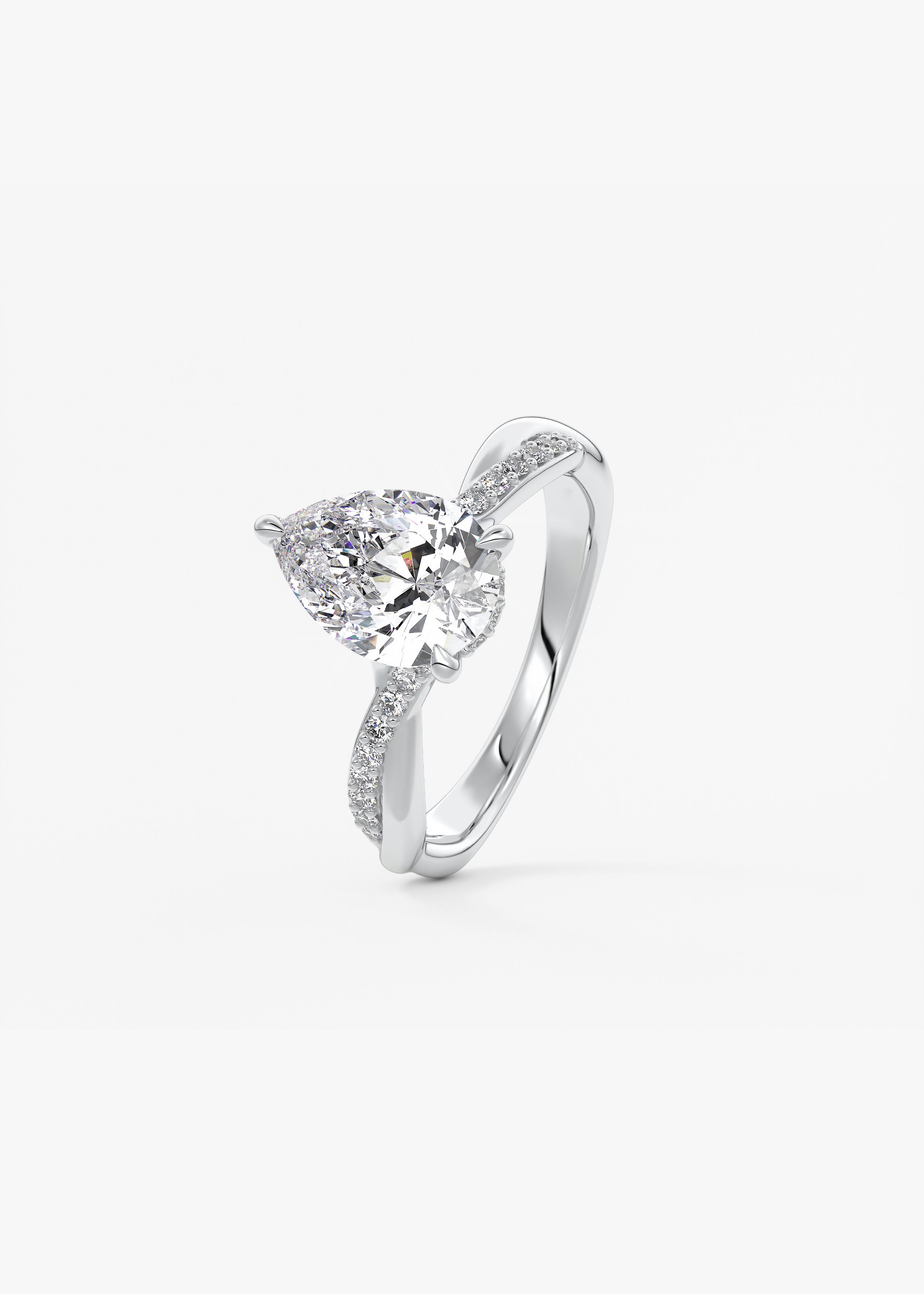 The Knot  engagement hover view