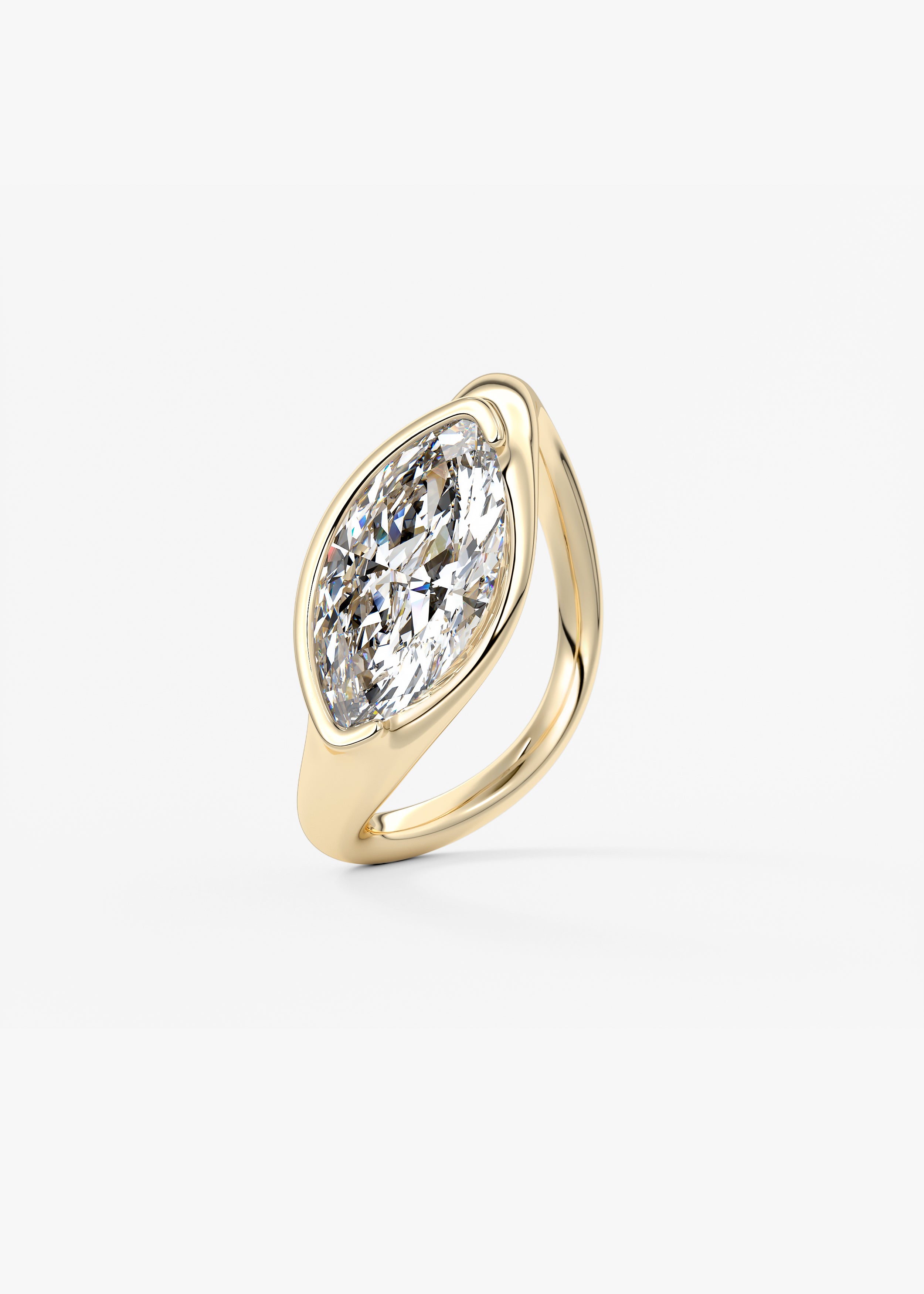 The Ray  engagement hover view