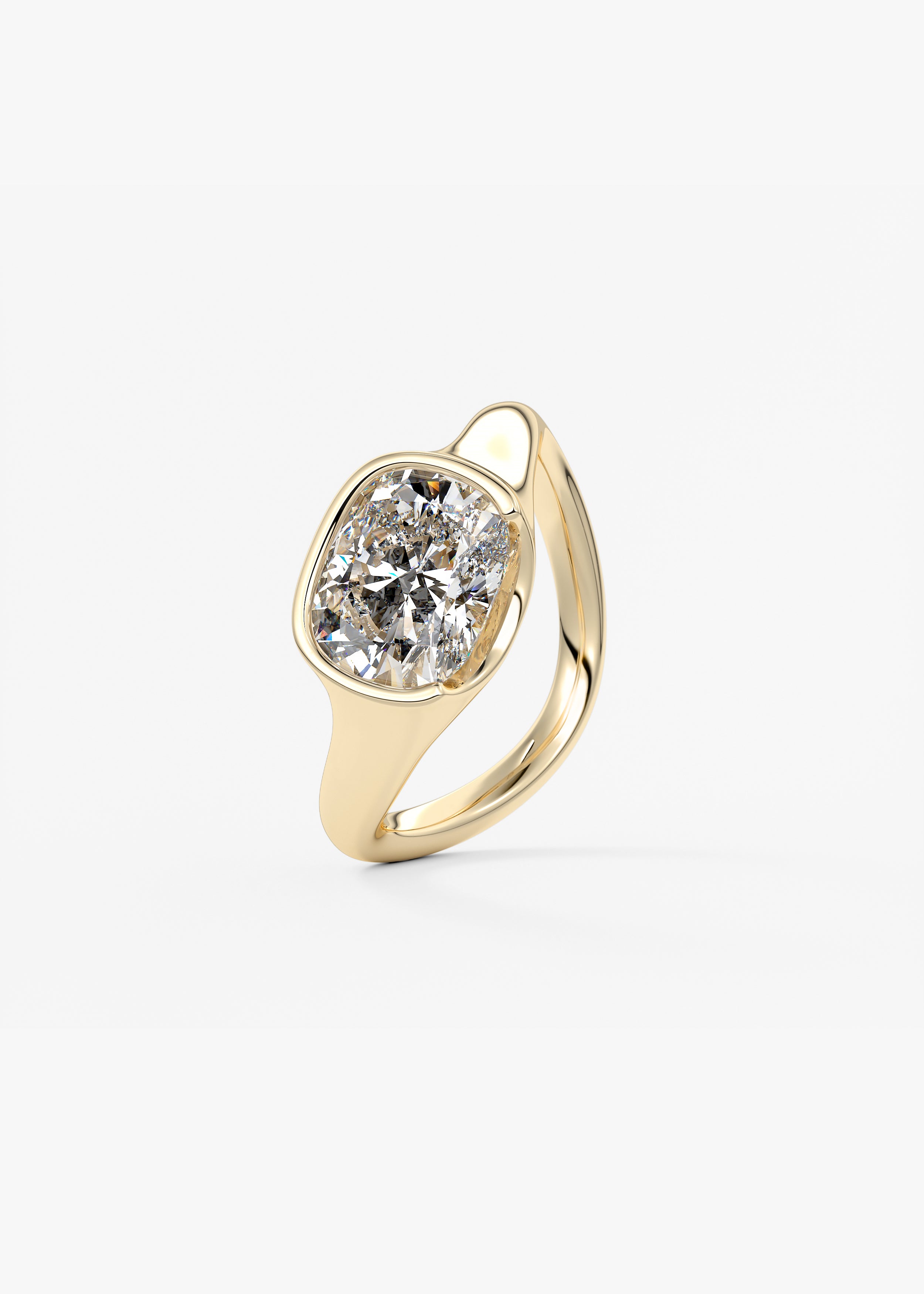 The Ray  engagement hover view
