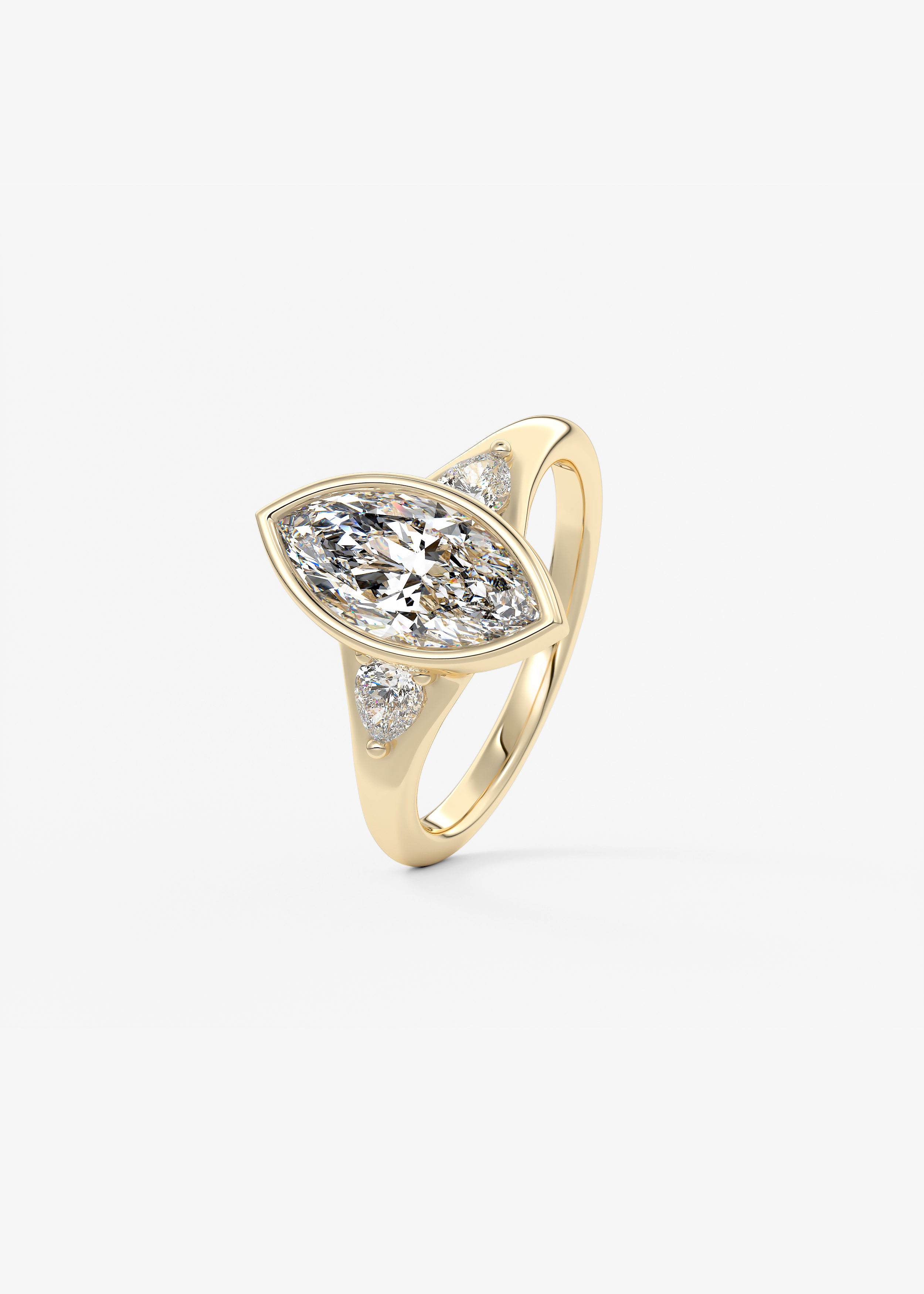 The Symphony Bezel  engagement hover view