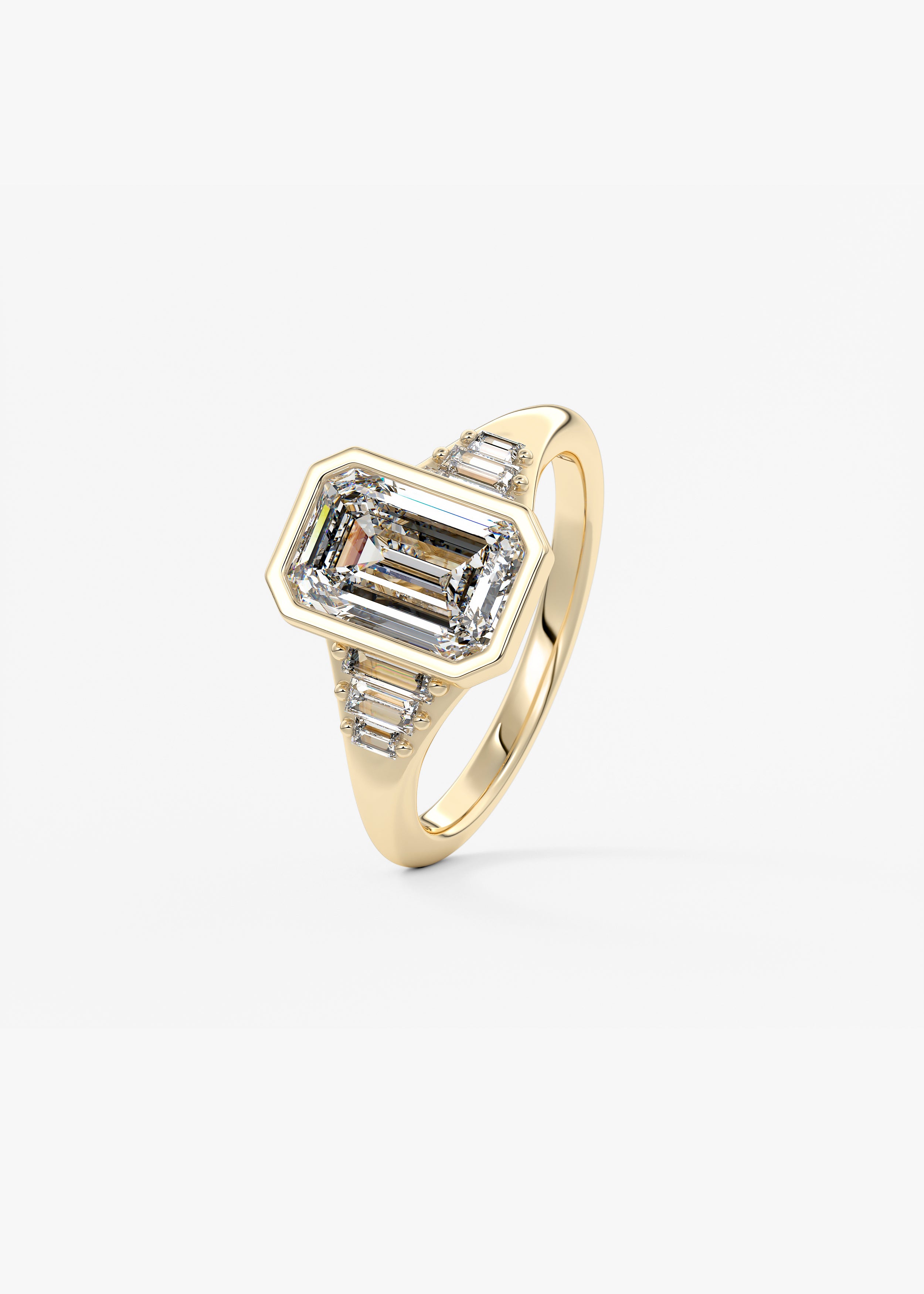 The Symphony Bezel  engagement hover view
