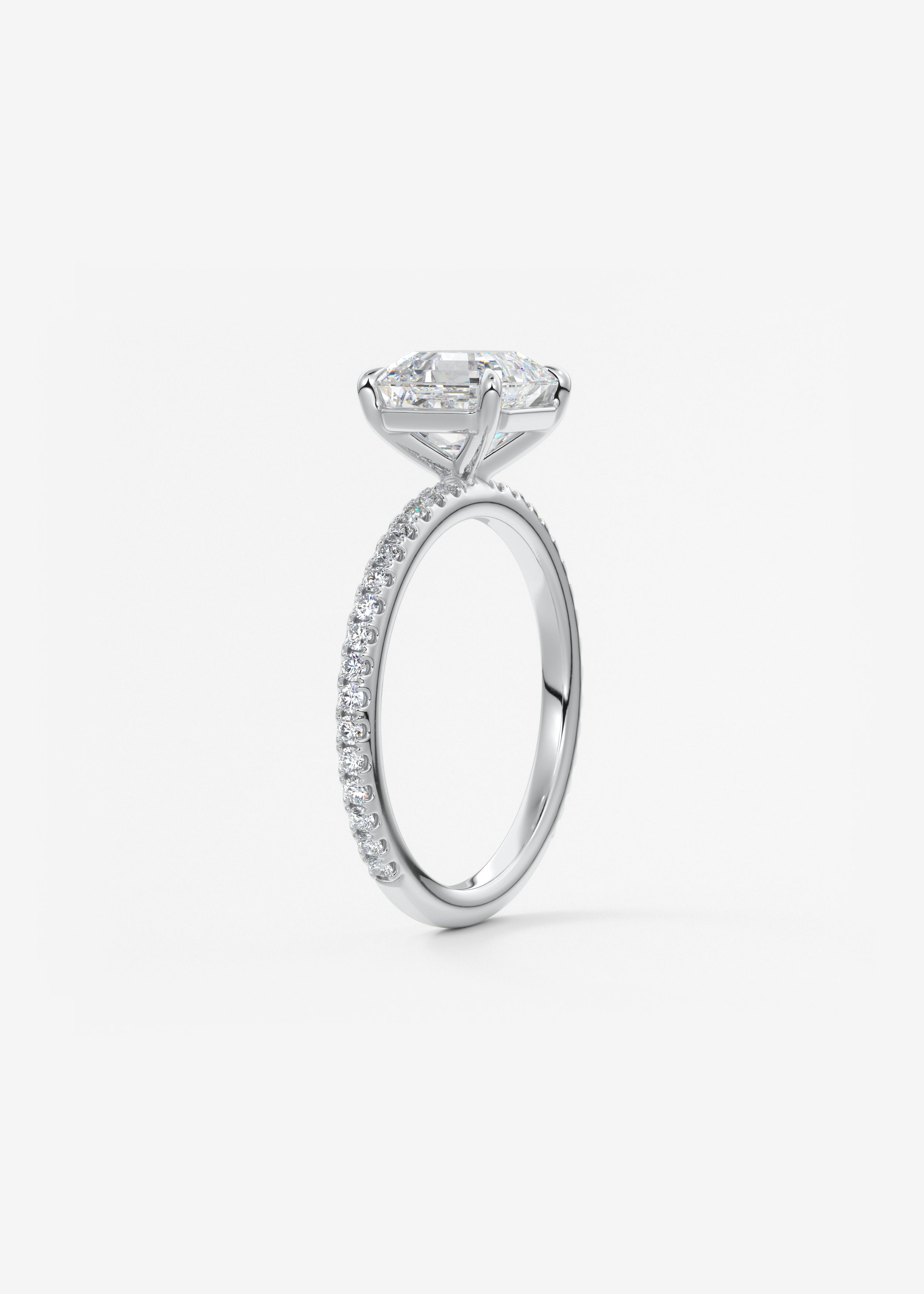 Harper Pavé engagement view 2